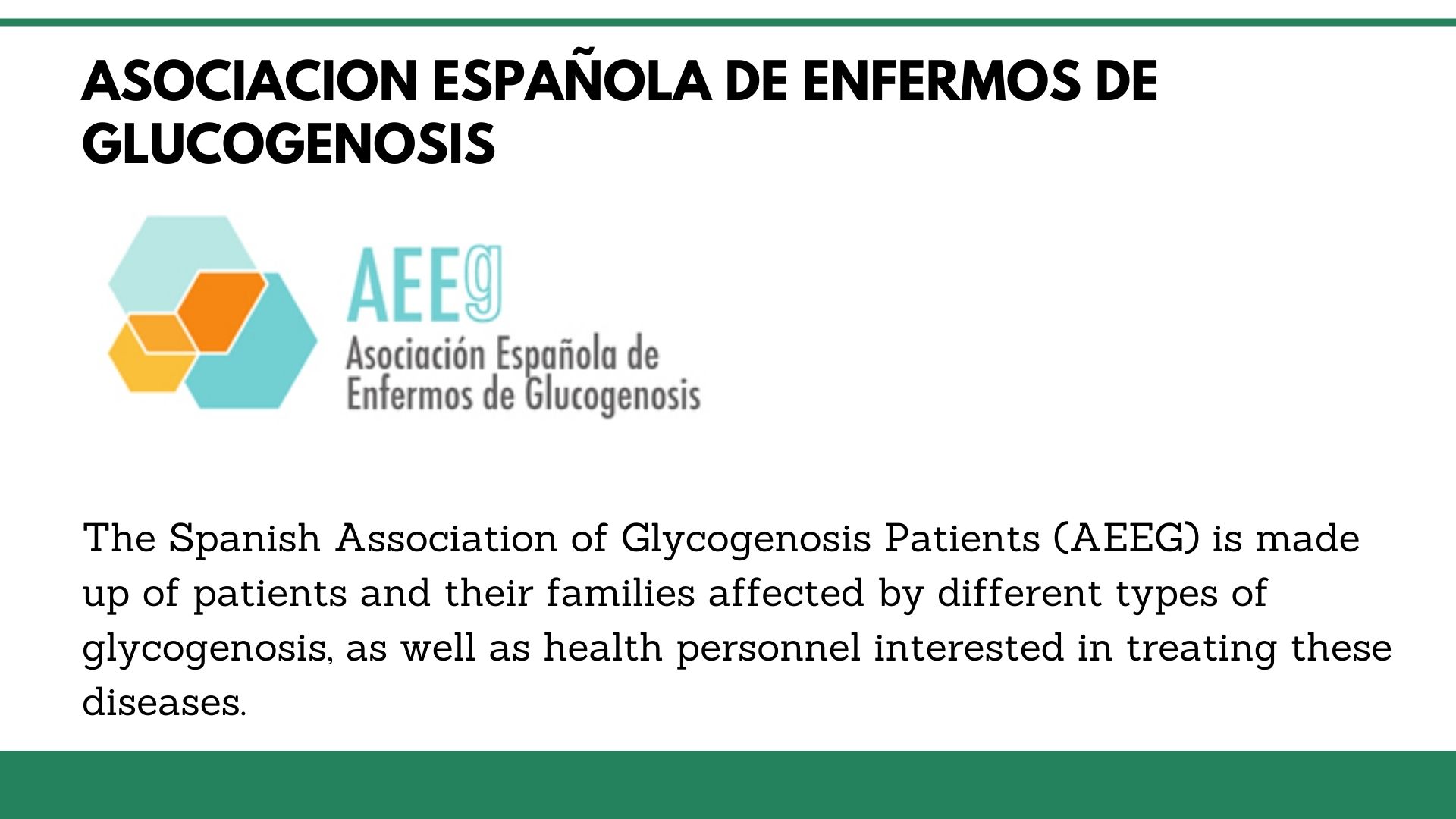 Asociacion Española de Enfermos de Glucogenosis